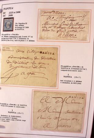 1589-1947 Très belle collection en 2 gros classeurs,