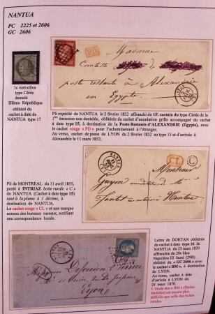 1589-1947 Très belle collection en 2 gros classeurs,