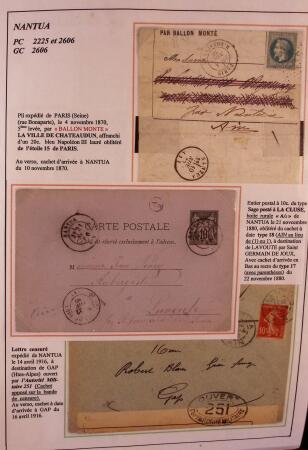 1589-1947 Très belle collection en 2 gros classeurs,
