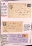 1589-1947 Très belle collection en 2 gros classeurs,
