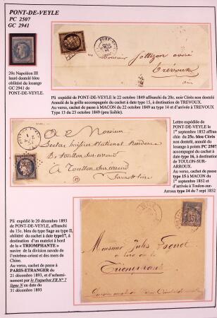 1589-1947 Très belle collection en 2 gros classeurs,
