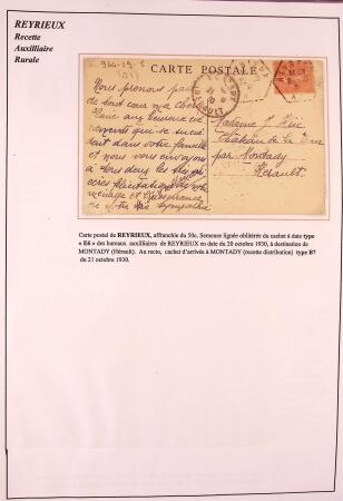 1589-1947 Très belle collection en 2 gros classeurs,