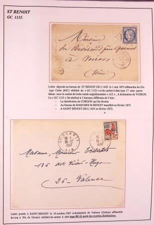 1589-1947 Très belle collection en 2 gros classeurs,