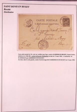 1589-1947 Très belle collection en 2 gros classeurs,