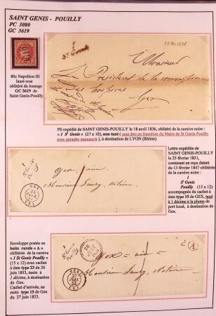1589-1947 Très belle collection en 2 gros classeurs,