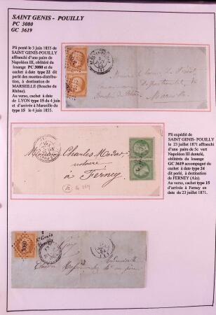 1589-1947 Très belle collection en 2 gros classeurs,