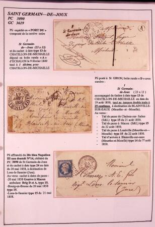 1589-1947 Très belle collection en 2 gros classeurs,