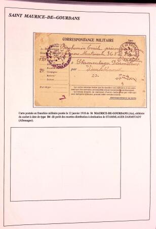 1589-1947 Très belle collection en 2 gros classeurs,