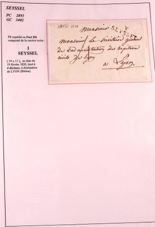 1589-1947 Très belle collection en 2 gros classeurs,