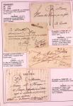 1589-1947 Très belle collection en 2 gros classeurs,