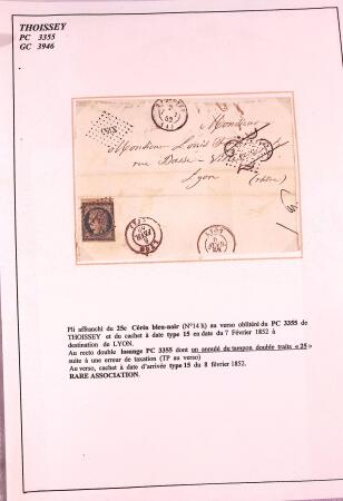 1589-1947 Très belle collection en 2 gros classeurs,