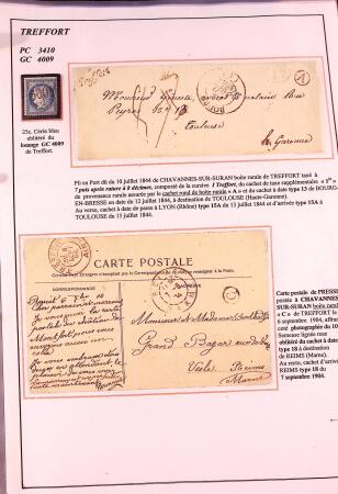 1589-1947 Très belle collection en 2 gros classeurs,