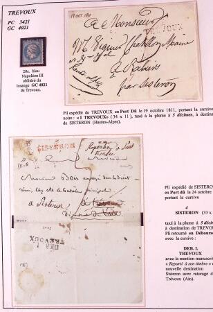 1589-1947 Très belle collection en 2 gros classeurs,