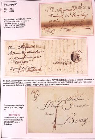 1589-1947 Très belle collection en 2 gros classeurs,
