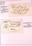 1589-1947 Très belle collection en 2 gros classeurs,