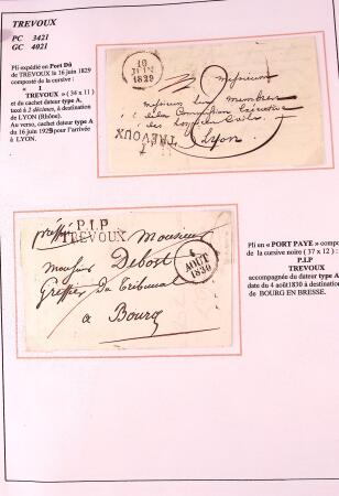 1589-1947 Très belle collection en 2 gros classeurs,