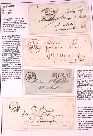1589-1947 Très belle collection en 2 gros classeurs,