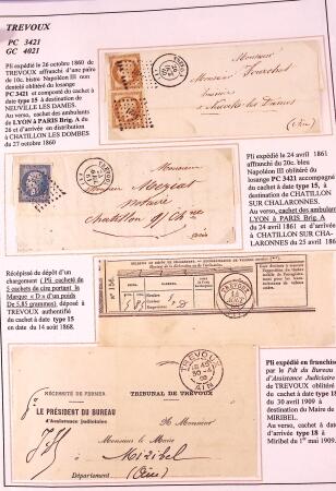 1589-1947 Très belle collection en 2 gros classeurs,