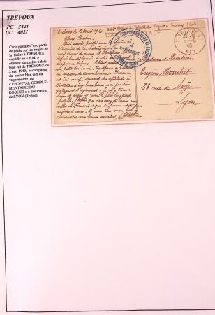 1589-1947 Très belle collection en 2 gros classeurs,