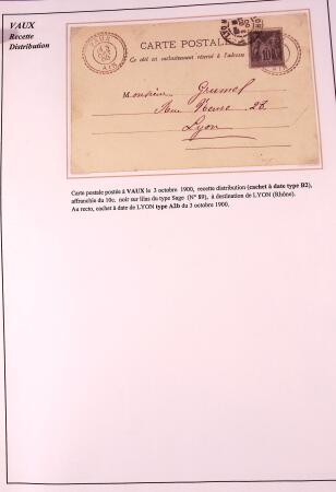 1589-1947 Très belle collection en 2 gros classeurs,