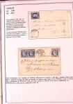 1589-1947 Très belle collection en 2 gros classeurs,