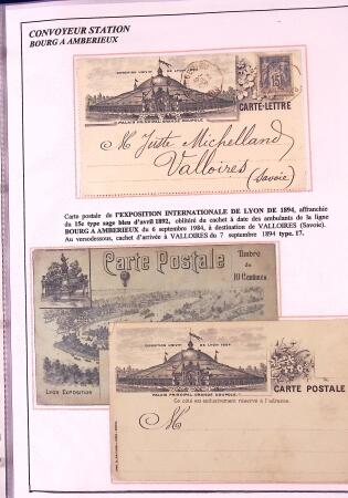 1589-1947 Très belle collection en 2 gros classeurs,