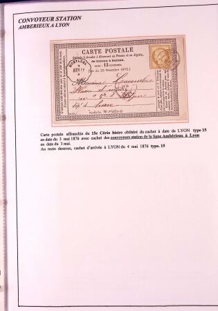 1589-1947 Très belle collection en 2 gros classeurs,