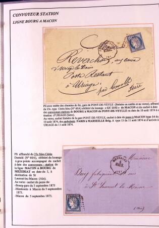 1589-1947 Très belle collection en 2 gros classeurs,