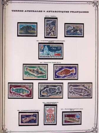 1955-1996 Belle collection timbres neuf des TAAF dans