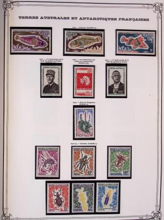 1955-1996 Belle collection timbres neuf des TAAF dans