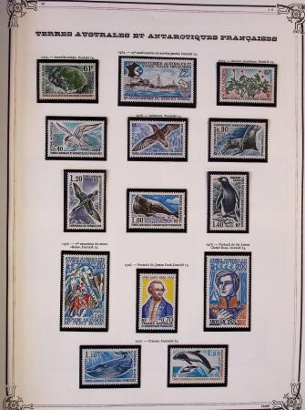 1955-1996 Belle collection timbres neuf des TAAF dans