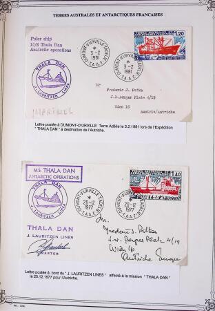 1955-1996 Belle collection timbres neuf des TAAF dans