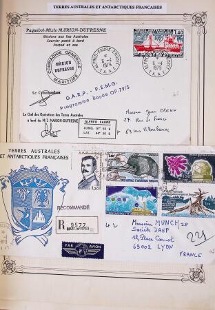 1955-1996 Belle collection timbres neuf des TAAF dans