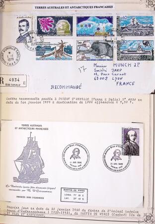 1955-1996 Belle collection timbres neuf des TAAF dans