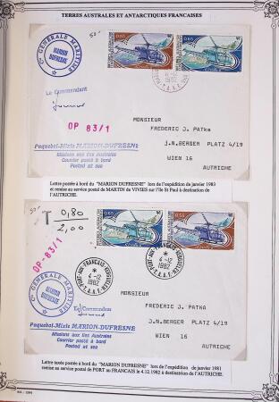 1955-1996 Belle collection timbres neuf des TAAF dans