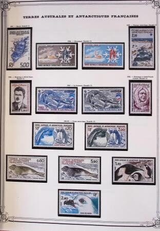 1955-1996 Belle collection timbres neuf des TAAF dans