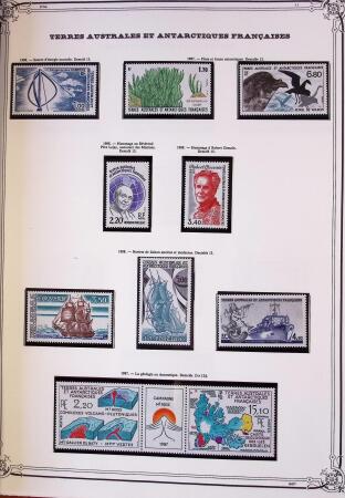 1955-1996 Belle collection timbres neuf des TAAF dans
