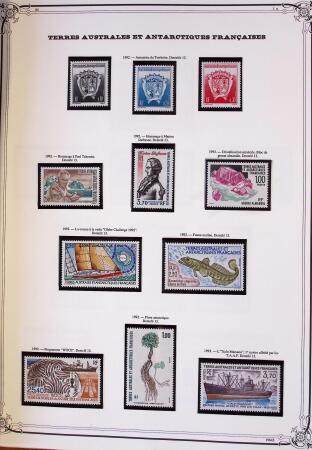 1955-1996 Belle collection timbres neuf des TAAF dans