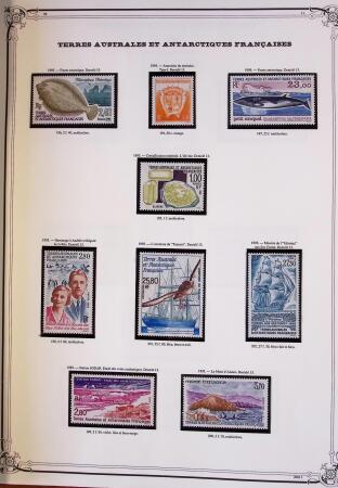 1955-1996 Belle collection timbres neuf des TAAF dans