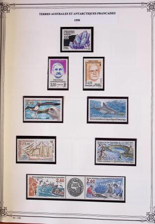 1955-1996 Belle collection timbres neuf des TAAF dans