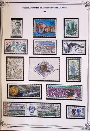 1955-1996 Belle collection timbres neuf des TAAF dans