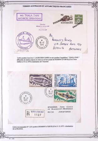 1955-1996 Belle collection timbres neuf des TAAF dans