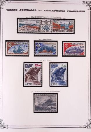 1955-1996 Belle collection timbres neuf des TAAF dans