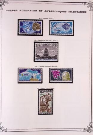 1955-1996 Belle collection timbres neuf des TAAF dans
