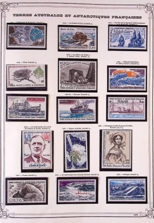 1955-1996 Belle collection timbres neuf des TAAF dans