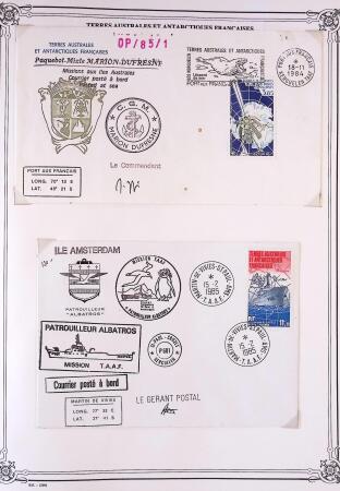 1955-1996 Belle collection timbres neuf des TAAF dans