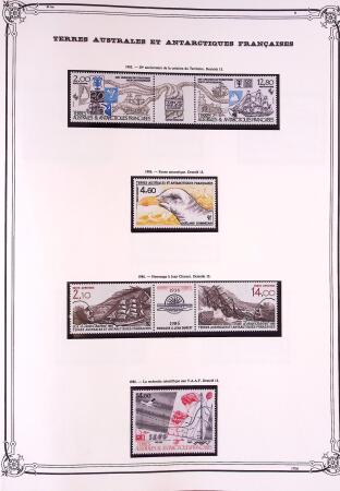 1955-1996 Belle collection timbres neuf des TAAF dans