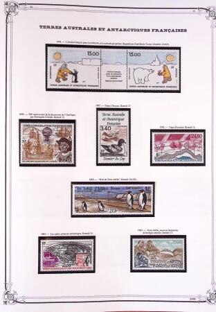 1955-1996 Belle collection timbres neuf des TAAF dans