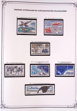 1955-1996 Belle collection timbres neuf des TAAF dans
