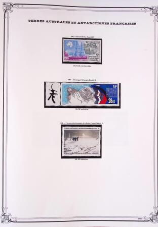 1955-1996 Belle collection timbres neuf des TAAF dans